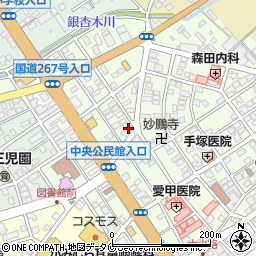横浜ドライ周辺の地図