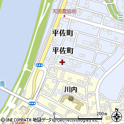 鹿児島県薩摩川内市天辰町195周辺の地図