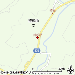 持松小学校周辺の地図
