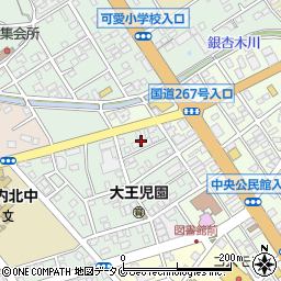 鹿児島県薩摩川内市大王町7周辺の地図