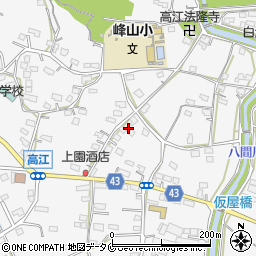 鹿児島県薩摩川内市高江町420周辺の地図