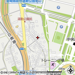 宮崎県宮崎市熊野1423-1周辺の地図
