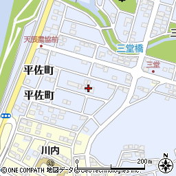 鹿児島県薩摩川内市天辰町221-4周辺の地図