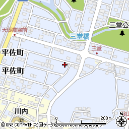 鹿児島県薩摩川内市天辰町254周辺の地図