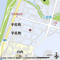 鹿児島県薩摩川内市天辰町222周辺の地図