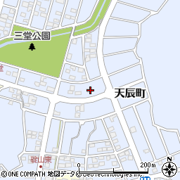 鹿児島県薩摩川内市天辰町335周辺の地図