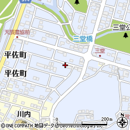 鹿児島県薩摩川内市天辰町214周辺の地図