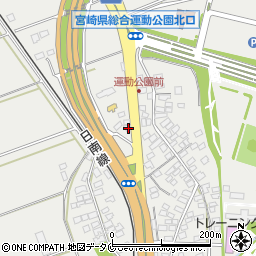 宮崎県宮崎市熊野1321周辺の地図