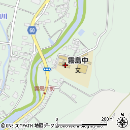 鹿児島県霧島市霧島田口3081周辺の地図