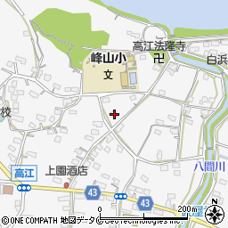 鹿児島県薩摩川内市高江町596周辺の地図