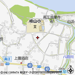 鹿児島県薩摩川内市高江町595周辺の地図