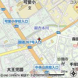 サーティワンアイスクリーム薩摩川内店周辺の地図