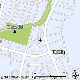 鹿児島県薩摩川内市天辰町331周辺の地図