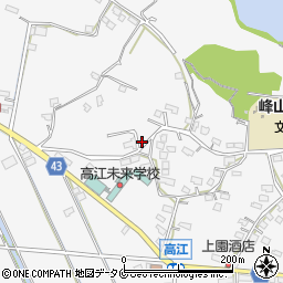鹿児島県薩摩川内市高江町802周辺の地図