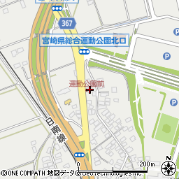 宮崎県宮崎市熊野1315-2周辺の地図