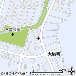 鹿児島県薩摩川内市天辰町338-3周辺の地図