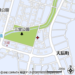鹿児島県薩摩川内市天辰町349周辺の地図