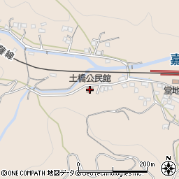 土橋公民館周辺の地図