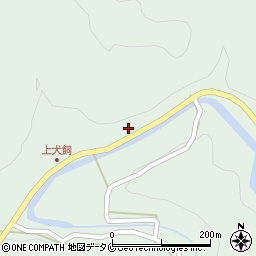 鹿児島県霧島市牧園町下中津川357周辺の地図