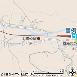 鹿児島県霧島市隼人町嘉例川2253周辺の地図