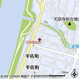 鹿児島県薩摩川内市天辰町77周辺の地図