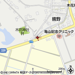 宮崎県宮崎市熊野613-1周辺の地図