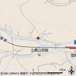 鹿児島県霧島市隼人町嘉例川2878周辺の地図