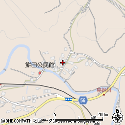 鹿児島県霧島市隼人町嘉例川2121周辺の地図