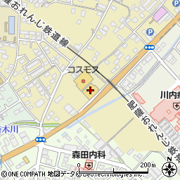 西松屋薩摩川内国分寺店周辺の地図