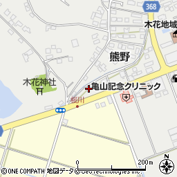 宮崎県宮崎市熊野610周辺の地図
