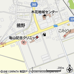 宮崎県宮崎市熊野25-1周辺の地図