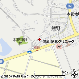 宮崎県宮崎市熊野11084-1周辺の地図