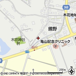 宮崎県宮崎市熊野11084-2周辺の地図