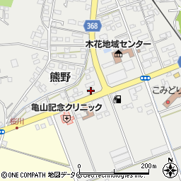 宮崎県宮崎市熊野604-1周辺の地図