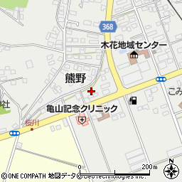 宮崎県宮崎市熊野626-1周辺の地図