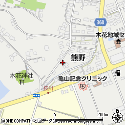 宮崎県宮崎市熊野789周辺の地図