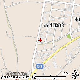 宮崎県宮崎市田野町あけぼの３丁目95周辺の地図