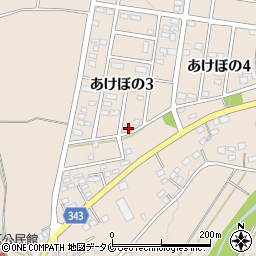宮崎県宮崎市田野町あけぼの３丁目27周辺の地図