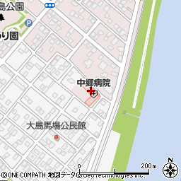 中郷病院（樟南会）周辺の地図
