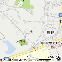 宮崎県宮崎市熊野9762周辺の地図
