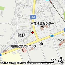 宮崎県宮崎市熊野602-1周辺の地図