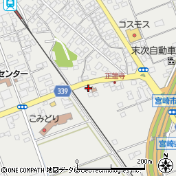 宮崎県宮崎市熊野467周辺の地図
