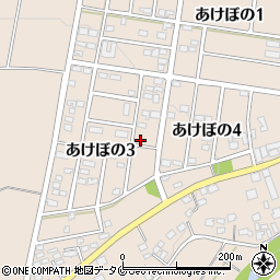 宮崎県宮崎市田野町あけぼの３丁目14周辺の地図