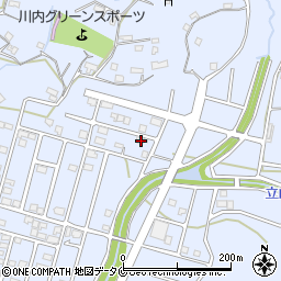 鹿児島県薩摩川内市天辰町1661-2周辺の地図