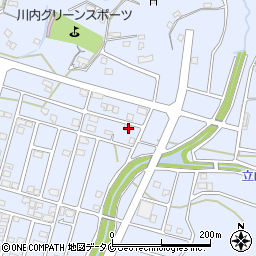 鹿児島県薩摩川内市天辰町1661-2周辺の地図