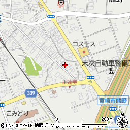 宮崎県宮崎市熊野10413周辺の地図