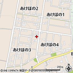 宮崎県宮崎市田野町あけぼの３丁目5周辺の地図
