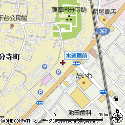 株式会社九電工　薩摩川内営業所周辺の地図