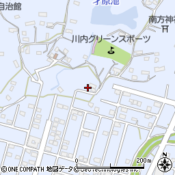 鹿児島県薩摩川内市天辰町1444周辺の地図