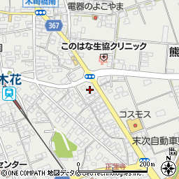 宮崎県宮崎市熊野10381-2周辺の地図